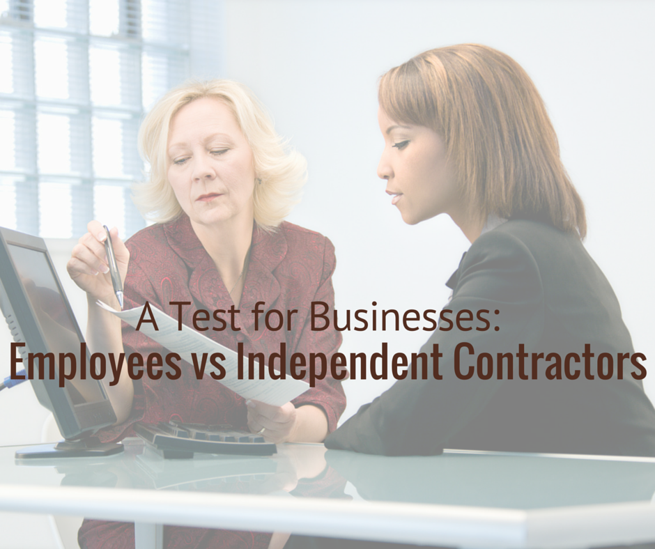 Independent Contractor-Test-for-Business
