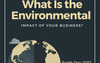 environmental impact of business earth day 2017