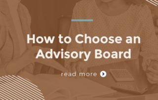 how to choose an advisory board