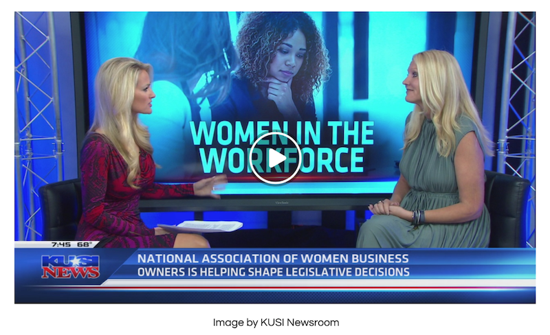 Women in the Workforce - KUSI Interview with Felena Hanson - NAWBO San Diego