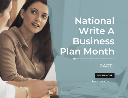 National Write A Business Plan Month – Part One of Two