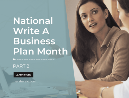 National Write A Business Plan Month – Part Two of Two