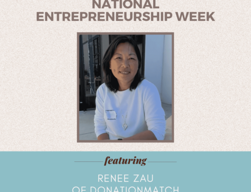 National Entrepreneurship Week – Renee Zau of Donation Match