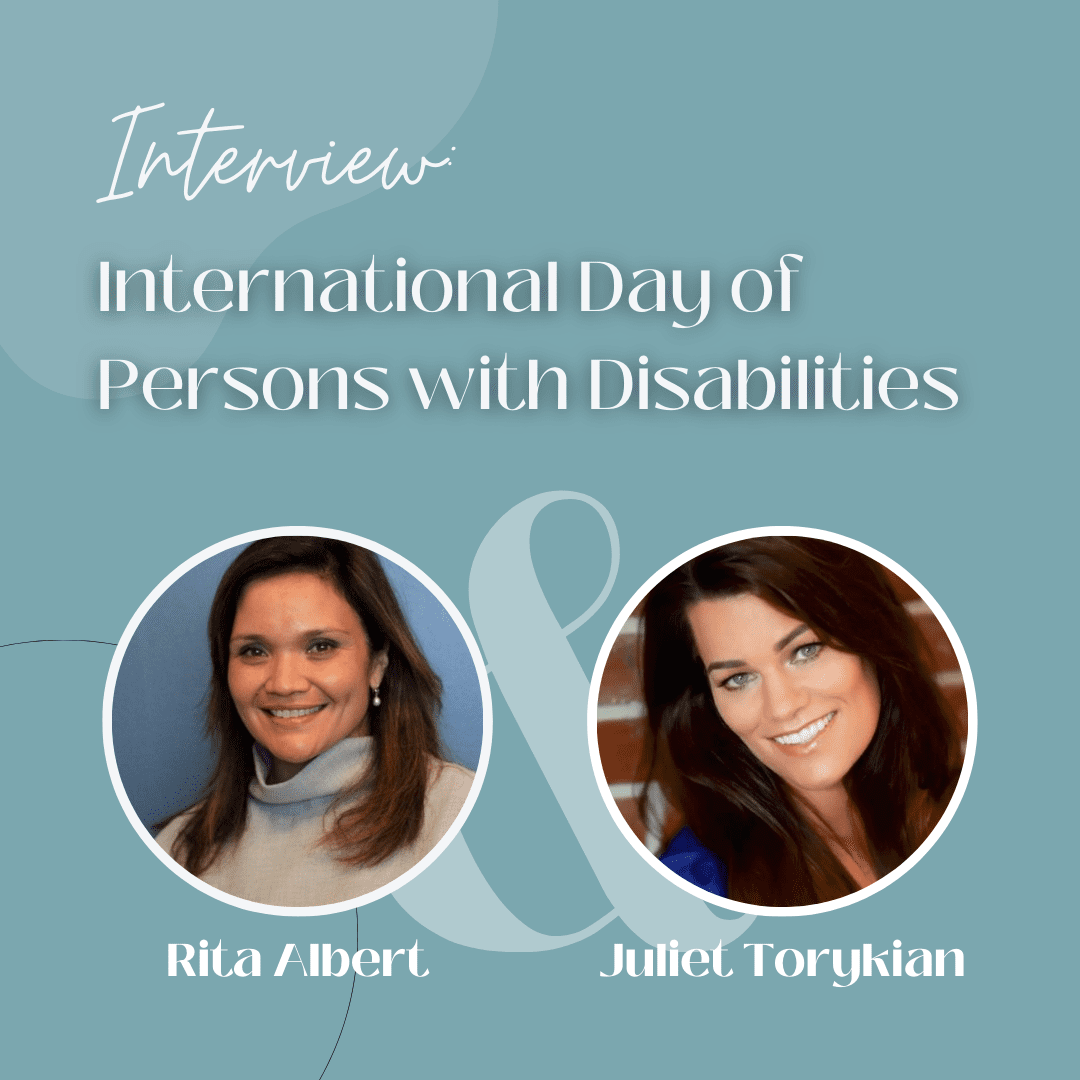 Rita Albert and Juliet Torykian