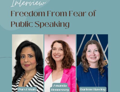Freedom From Fear of Public Speaking – Hera Hub members share advice on public speaking