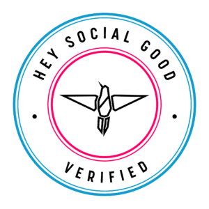 Hey Social Good Verification Badge